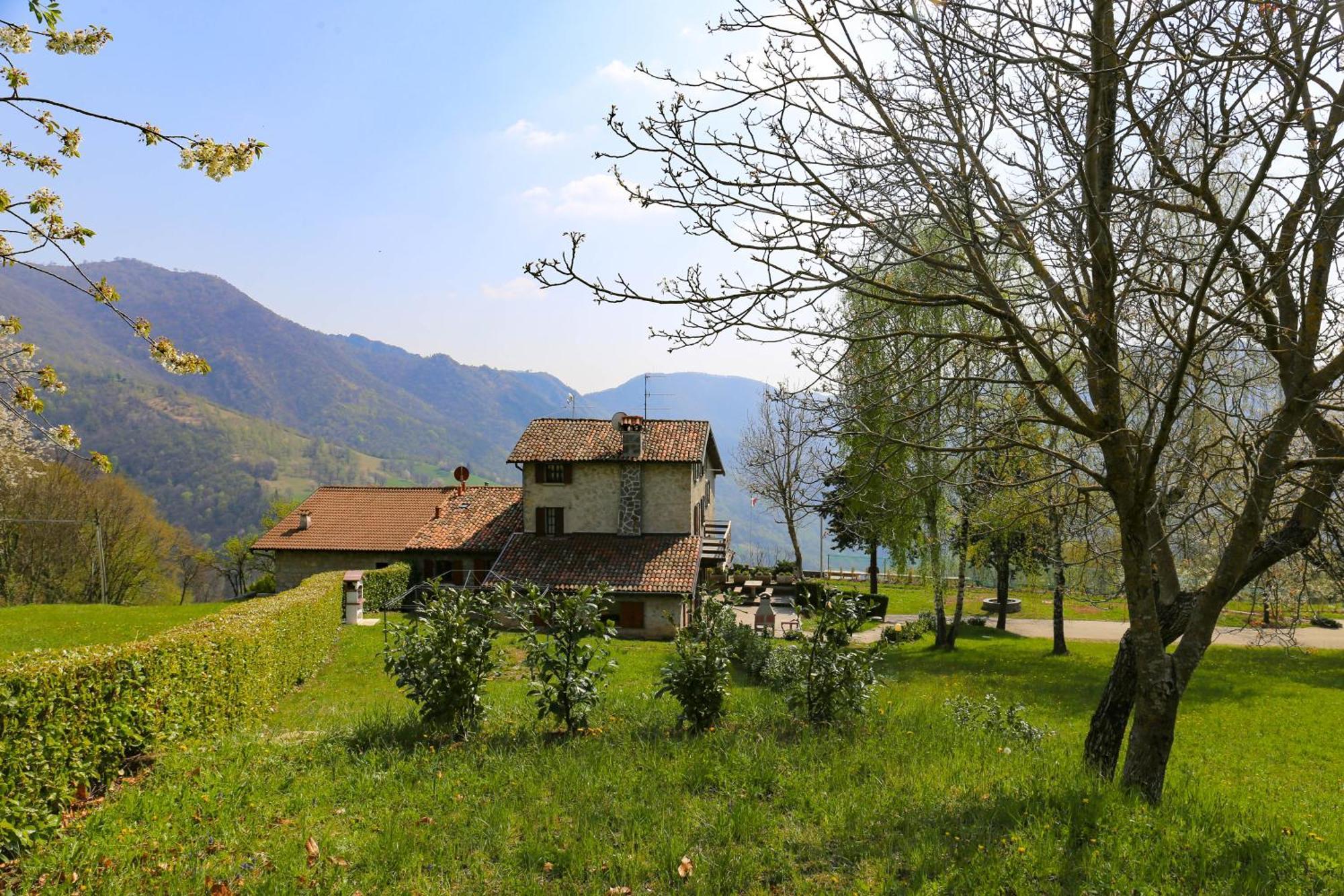 Villa Casa Vacanza Pratolungo Zogno Exterior foto